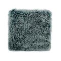 Moes Lamb Fur Pillow Teal Snow, Teal - Large XU-1005-36